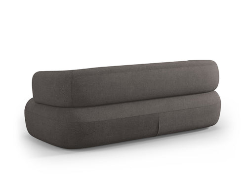 Micadoni Bank Jenny 3-zits, boucle, grijs - 90x178x73cm