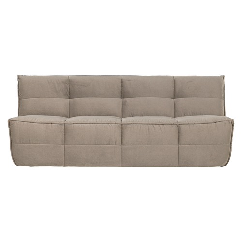 vtwonen 3-zits element Cluster - Velvet - Warm Taupe - 81x204x91