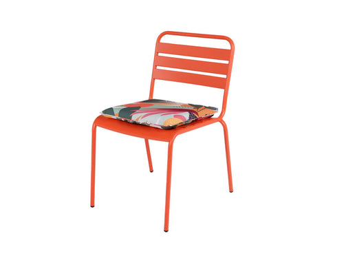 MaximaVida metalen tuinstoel Max XXL oranje - doos per 2 stuks - vtwonen shop