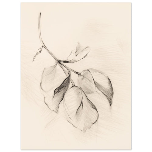 Artfulprints  Botanical branch   poster 30x40 cm - vtwonen shop