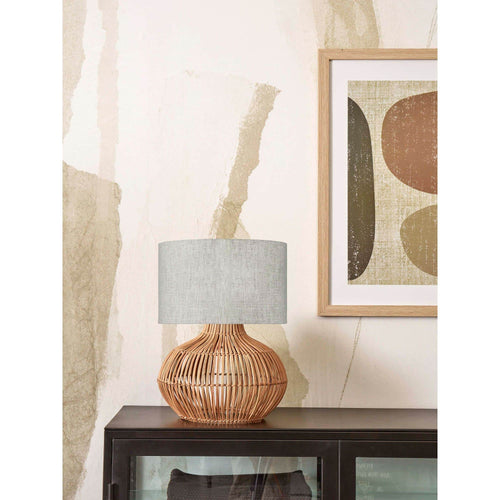 GOOD&MOJO tafellamp Kalahari - grijs - Ø32cm - vtwonen shop