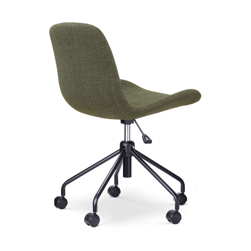 Nolon Nout-Fé bureaustoel forestgroen - zwart onderstel
