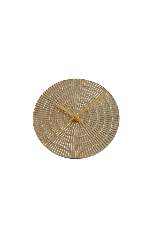 Light & Living klok BOJANO - 15.5x2x15.5cm - goud