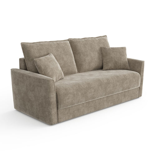 Sia Home - Slaapbank LUXO - zacht aanvoelende geweven stof mol 180cm