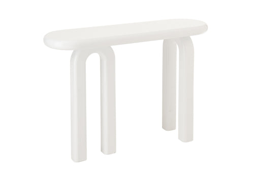 J-Line decoratie Console Archie - hout - wit