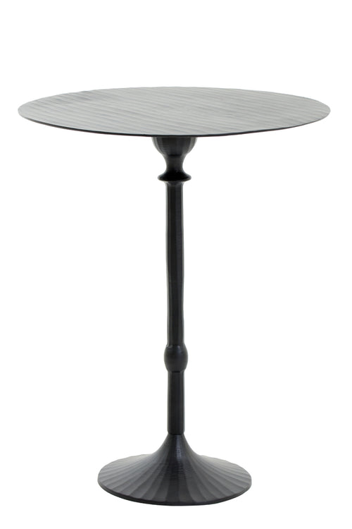 Light & Living bijzettafel JANNA - Ø50x60cm - zwart