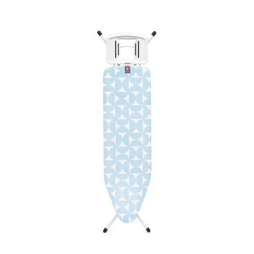 Brabantia Strijkplank B, 124x38 cm, solide strijkerhouder - Fresh Breeze