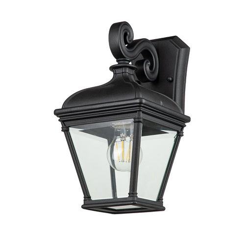 Elstead Bayview Outdoor Wandlantaarn Zwart, IP44