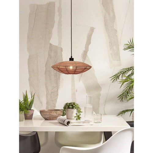 GOOD&MOJO hanglamp Tanami - bruin - Ø55cm - vtwonen shop