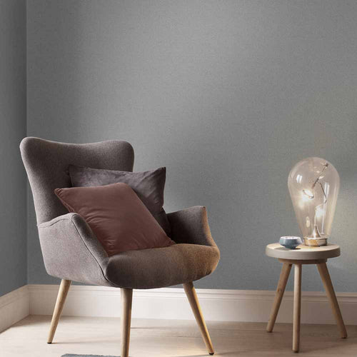 Graham & Brown Vliesbehang - Lagom Grey Plain - 10mx52cm - vtwonen shop