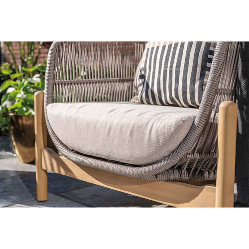 Garden Impressions loungeset Aberdeen grey sand 3-delig