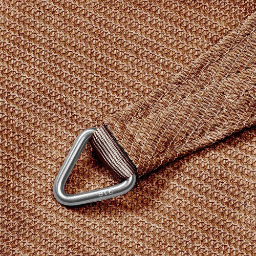Platinum schaduwdoek Coolfit vierkant zand 5.0x5.0x5.0x5.0m
