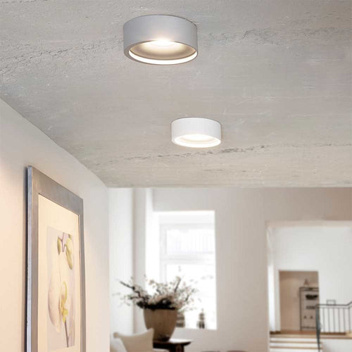 Artdelight plafondlamp Orlando - 1 lichts - 14  x 5   cm - aluminium
