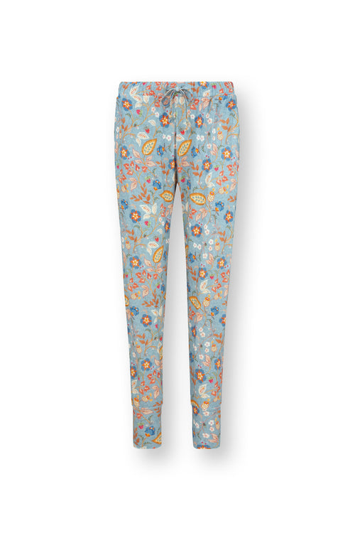 Pip Studio - Bobien Long Pajama Pants Women - Jameela - Blue - XL