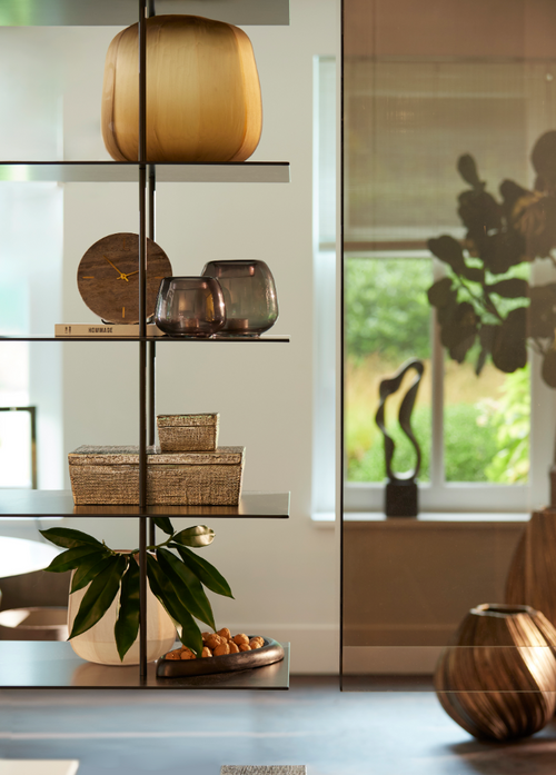 Light & Living deco LINA - 37x27x11cm - zilver