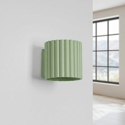 Sollux Lighting Wandlamp AURA salie G9 - 10x12x10cm