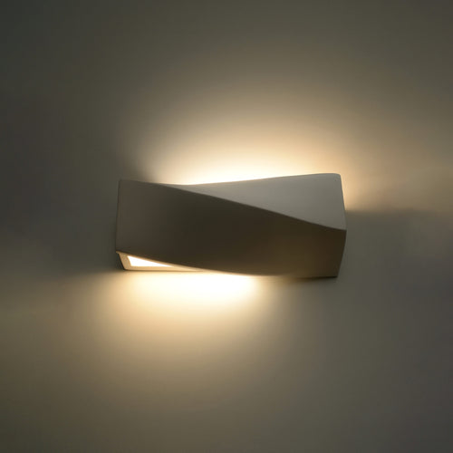 Sollux Lighting Wandlamp keramiek SIGMA MINI - 35x16x12cm