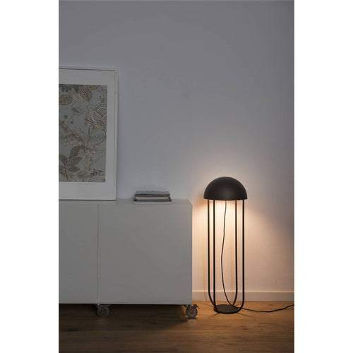 Faro Jellyfish - LED vloerlamp zwart, goud