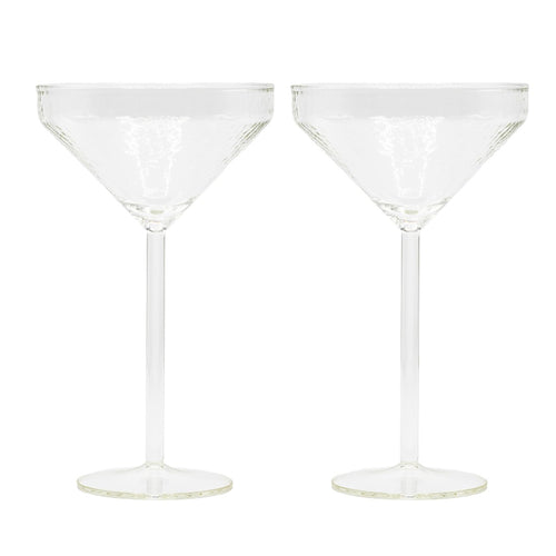 Brût Homeware | Cocktailglas Claude | Set van 2 | helder