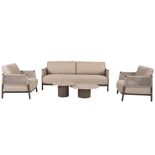 4 Seasons loungeset Savanne 5-delig - terre