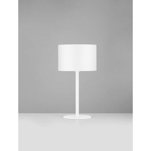 Nova Luce SIBNIA Tafellamp met ronde kap, zandwit, E27 fitting, 1x12W