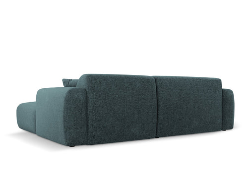 Cosmopolitan Design linker hoekbank Nolio 4-zits, chenille, olie - 170x235x72cm