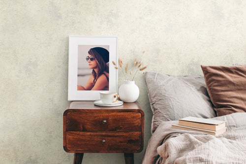 A.S. Création behang met structuur crème en wit - 53 cm x 10.05 m - AS-388331 - vtwonen shop