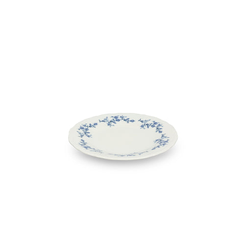 Bonbistro - Plat bord 21cm blue flower Retro - Set van 6 - vtwonen shop