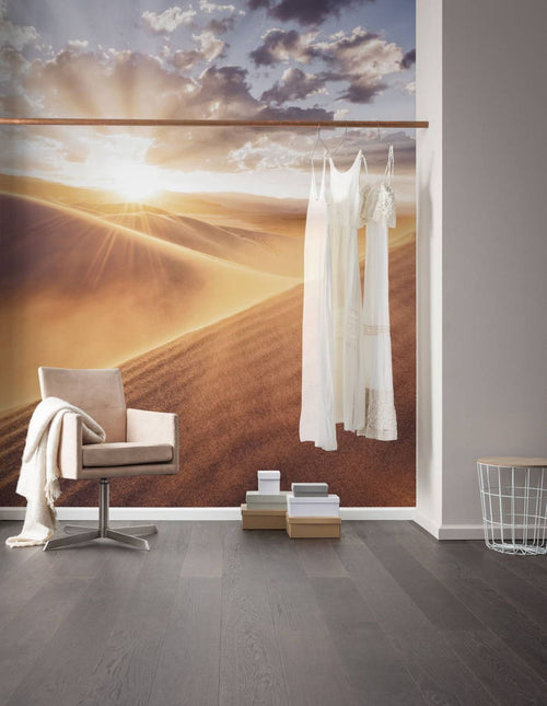 Sanders & Sanders fotobehang woestijn landschap beige - 400 x 250 cm - 612506