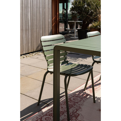 Zuiver Vondel Tuinset 4 personen - tuintafel + 4 stoelen Groen