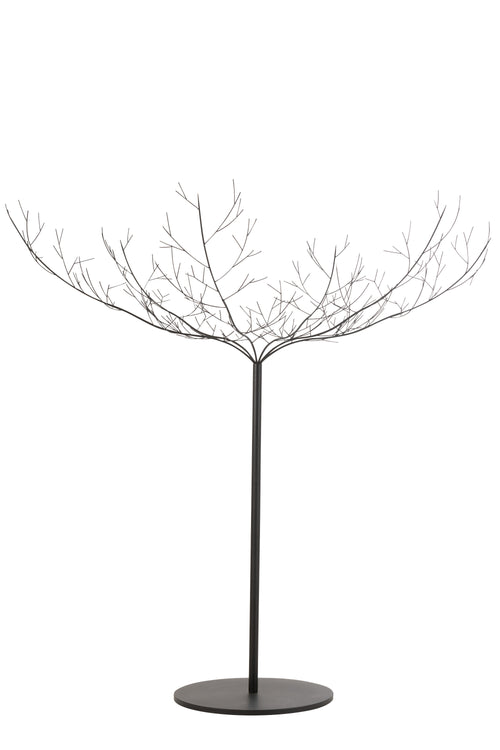 J-Line decoratie Boom - metaal - zwart - large - vtwonen shop