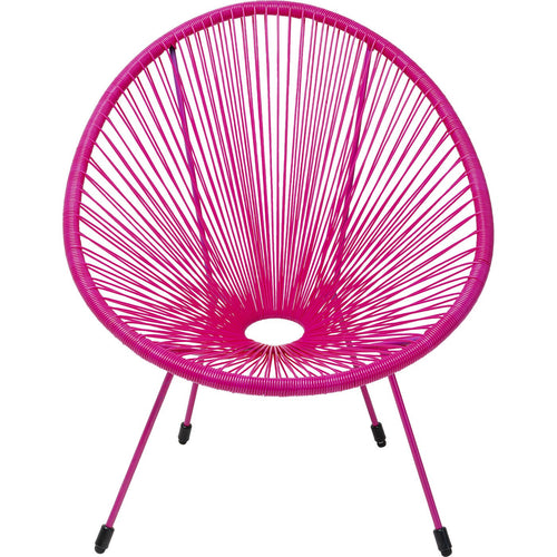 Kare Design Tuinfauteuil Acapulco Mono roze