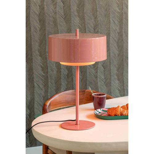 Leitmotiv tafellamp Grato Anillo - roze - Ø29cm