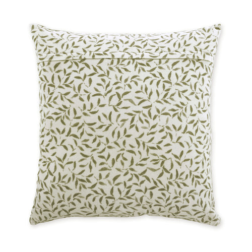 Walra - Sierkussen Soft Leaf - 50x50 cm - Groen