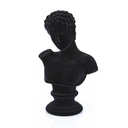 FurniLux Decoratie item Adam zwart - 16x10x25 cm