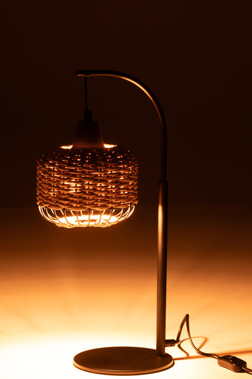 J-Line lamp Lantaarn - metaal - naturel - vtwonen shop