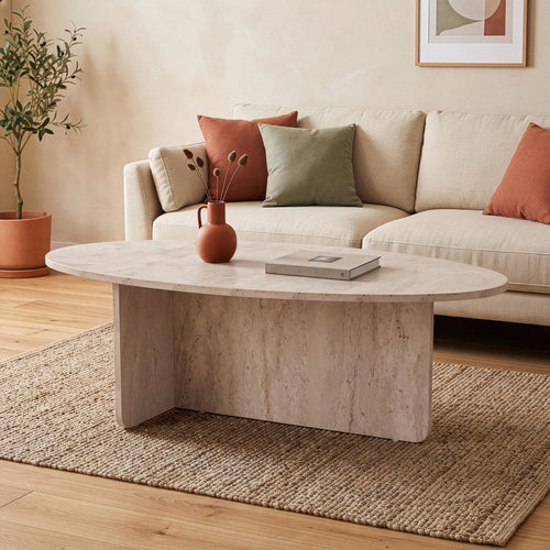Calicosy - ANNA Tafel - Licht hout - 120x65x40 cm