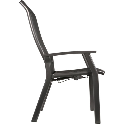 Lesli Living bistrostoel Mojito - antraciet - 63x65x112cm