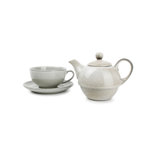 Salt & Pepper - Tea for one set groen Artisan