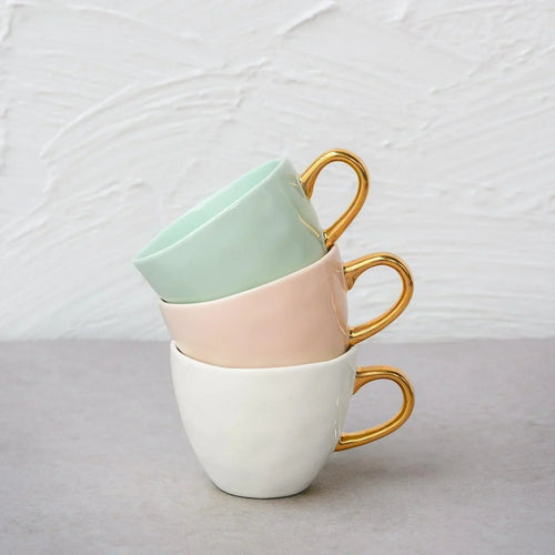Urban Nature Culture Good Morning kopje Coffee - White - 8,5x7cm