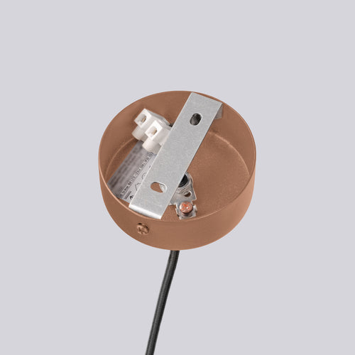 Sollux Lighting Kroonluchter HALO 6 mokka - 64x64x230cm