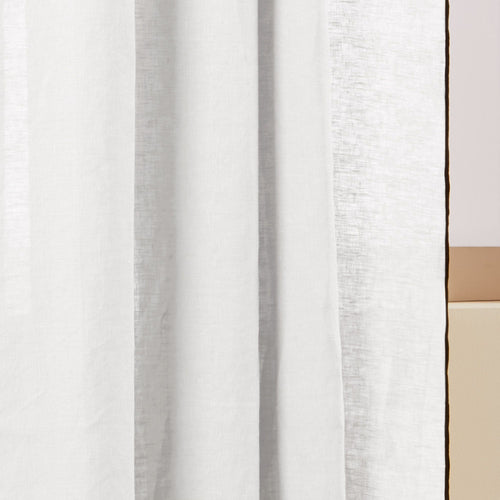 Madura Gordijn Carlina puur witte en zwarte hommel 144x280 cm