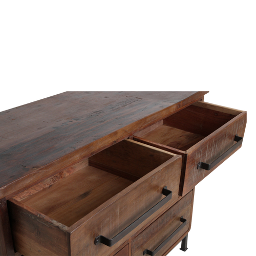 Raw Materials Factory dressoir - FSC-gerecycled hout - 116x46x90 cm - vtwonen shop
