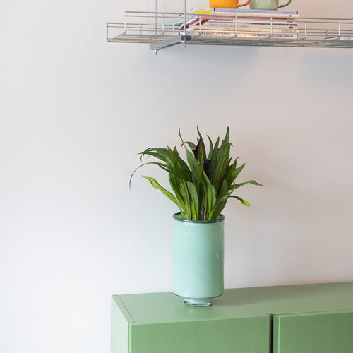 Ona - Vaas 15xH26cm pistachio green Milo