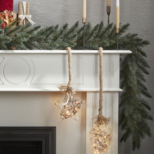 Triumph Tree Forest Frosted Guirlande - Kerstversiering voor Binnen Decoratie - Kerstslingers Klassiek Ronde Vorm - Guirlande met Naaldjes - 270 x Ø33