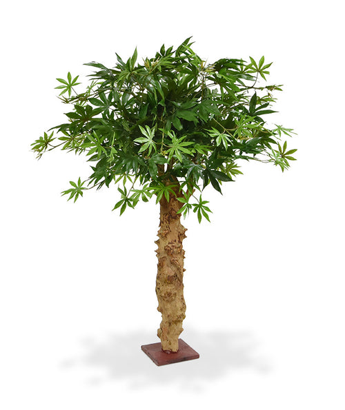 Maxifleur Acer Bonsai kunstboom op stam 85cm - groen