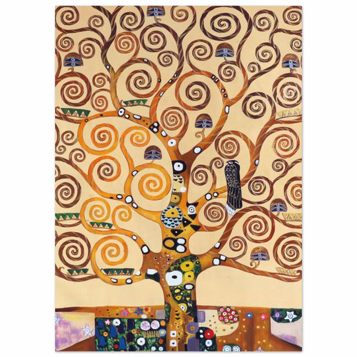 Artfulprints  Gustav Klimt - Tree of life   poster 50x70 cm - vtwonen shop