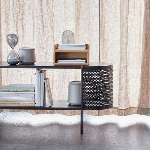 Hübsch boekensteun Arch - kristal - 10x5xh11cm