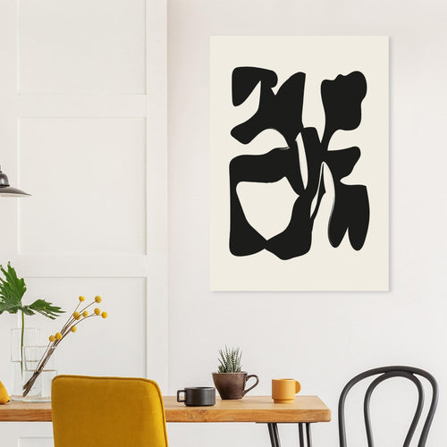 Artfulprints  Abstract - Blob   poster 30x40 cm