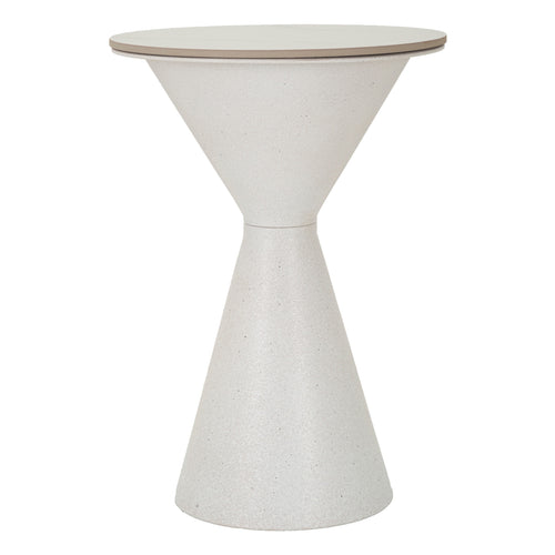 Mauro Ferretti bijzettafel - 44,5x63 cm - wit